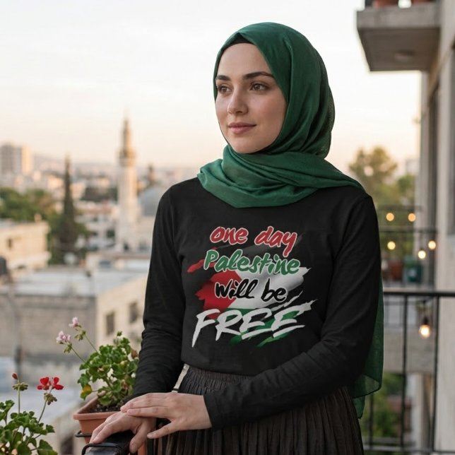 One Day Palestine will be FREE T-Shirt (Creator Uploaded)