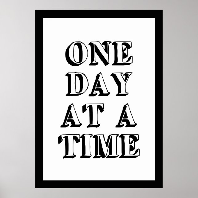 one day poster (Front)