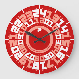 One Day, This Will Be Pleasing to Remember Large Clock