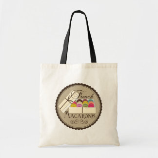 One Dozen French Macarons In A Gift Box Tote Bag
