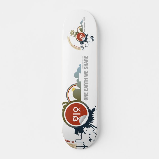 One Earth Board Skateboard (Front)