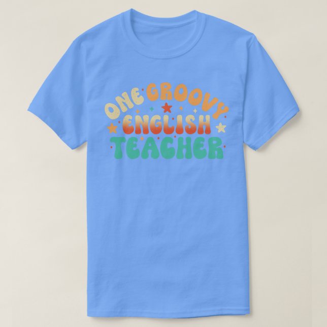 One English Teacher T-Shirt (Design Front)