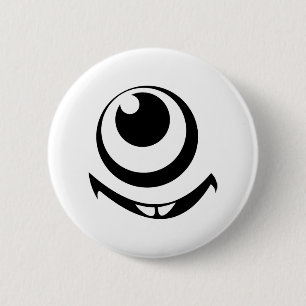 One Eye Monster Costume Easy Costume Ideas Hallowe 6 Cm Round Badge