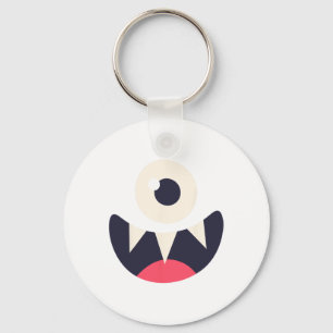 One Eye Monster Easy Costume Ideas Halloween Graph Key Ring