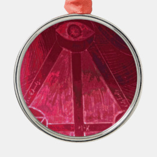 one eye watching you metal tree decoration