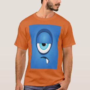 One Eyed Blue Monster Cute Monsters 1 T-Shirt