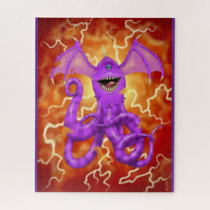 One-Eyed One-Horned Flying Purple People Puzzle