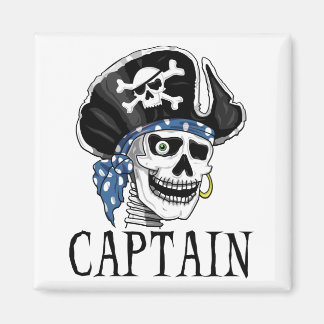 One-eyed Pirate Captain Magnet
