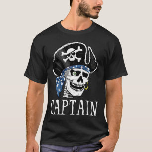 One-eyed Pirate Captain T-Shirt