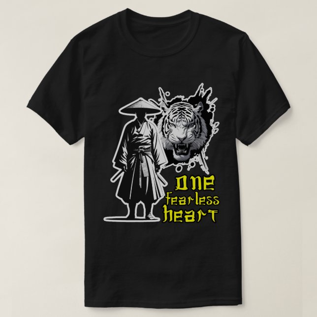One Fearless Heart T-Shirt (Design Front)