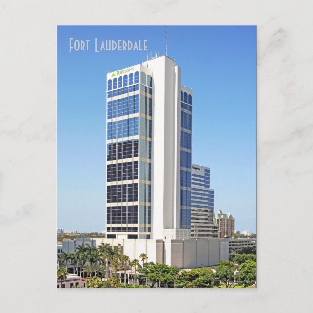 One Financial Plaza, Fort Lauderdale, Florida Postcard (Front)