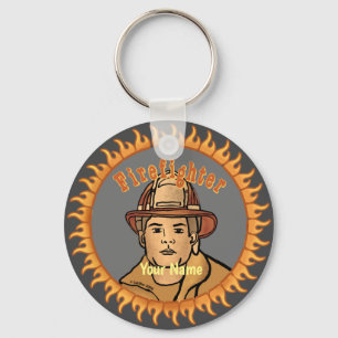 One Firefighter keychains