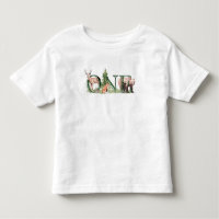 One First Birthday 1st Woodland Cute Toddler