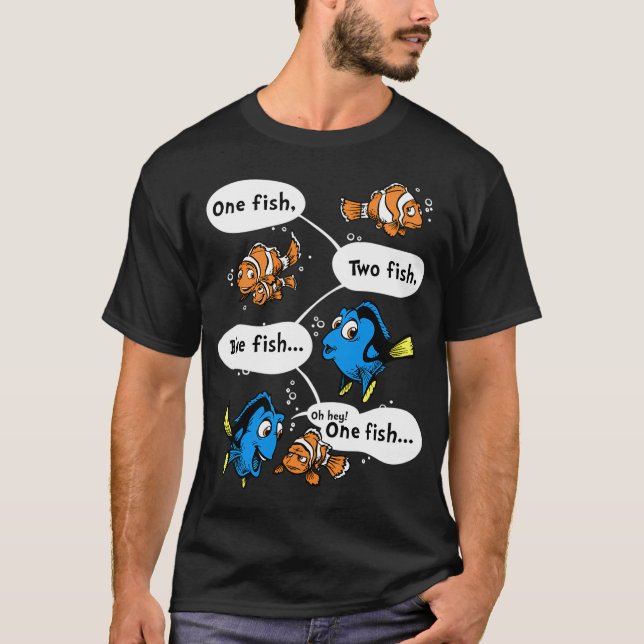 One Fish, Blue Fish T-Shirt (Front)