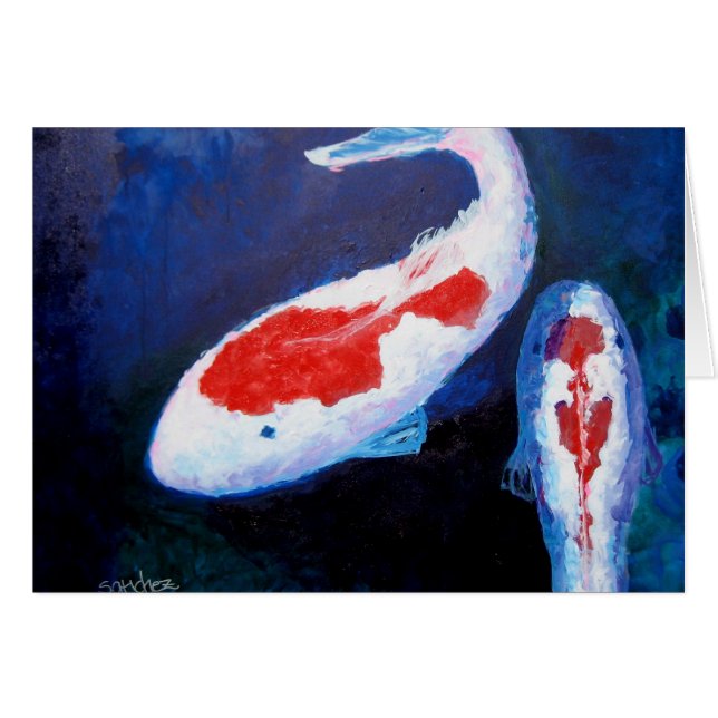 One Fish, Two Fish card (Front Horizontal)