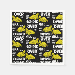 One Foot In The Grave  Napkin