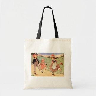 One Foot Up, One Foot Down Nursery Rhyme Tote Bag