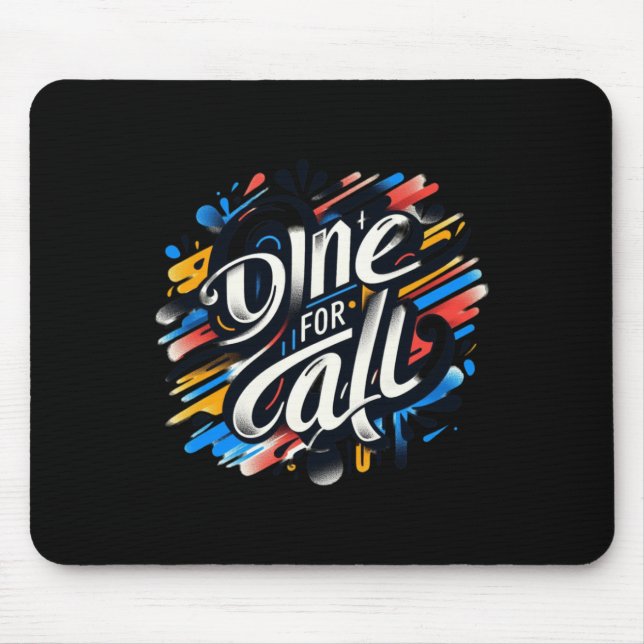 One For All A Tapestry Of Human Connection And Mouse Pad (Front)