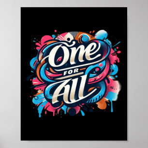 One For All A Tapestry Of Human Connection And Poster