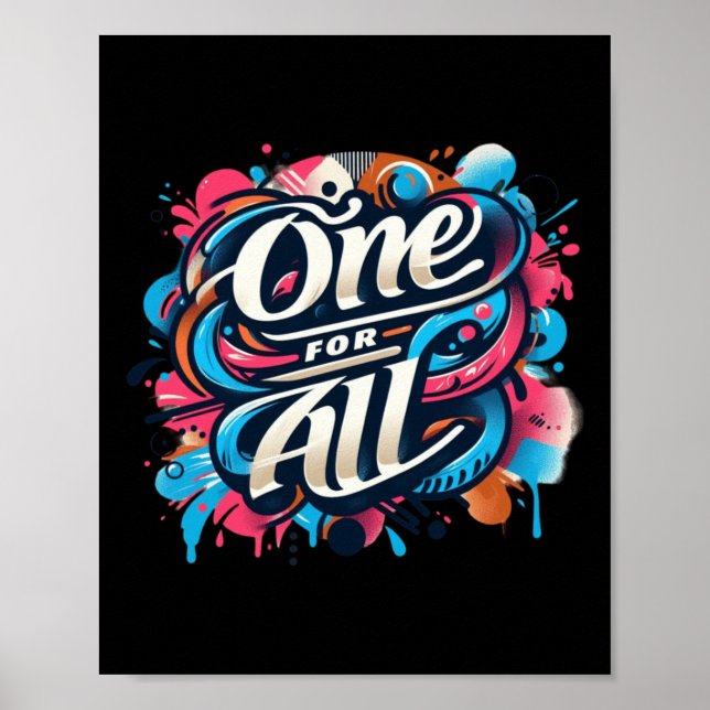 One For All A Tapestry Of Human Connection And Poster (Front)