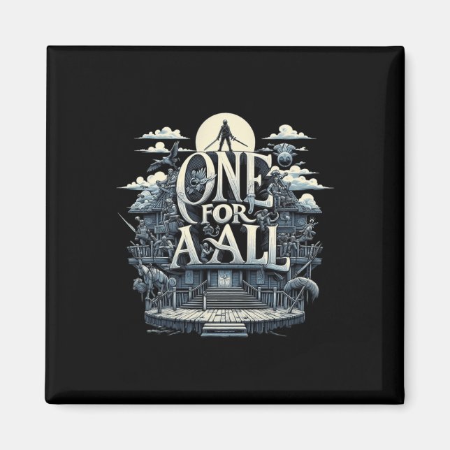 One For All Embracing Unity In A World Of Magnet (Front)