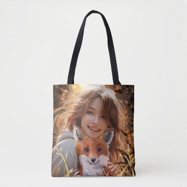 One fox, two foxes tote bag (Front)