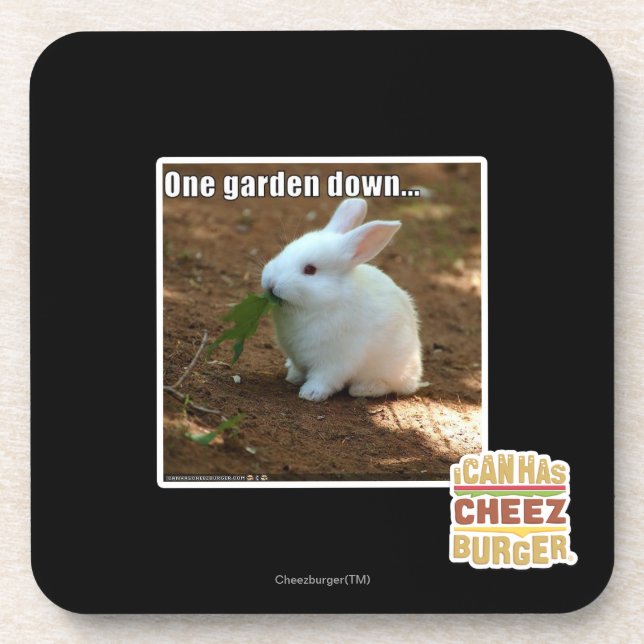 One Garden Down� Coaster (Front)