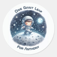 One Giant Leap Astronaut Boy Birthday Party