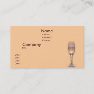 One Glasses Business Card