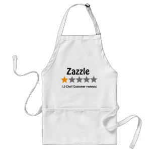 One golden star chef standard apron