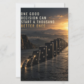One Good Decision