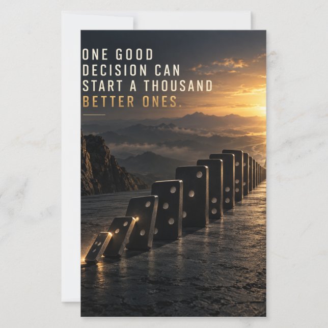 One Good Decision (Front)