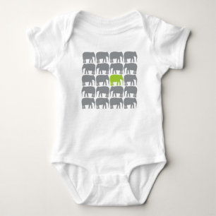 One Green Elephant in the Herd Shirt