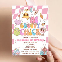 One Groovy Chick Spring Daisy 1st Birthday Party