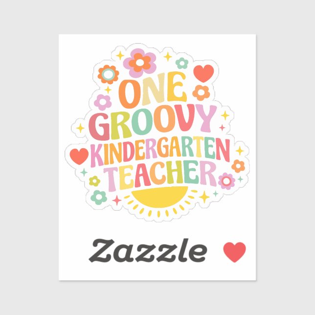 One groovy kindergarten teacher (Sheet)