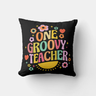 One groovy teacher cushion