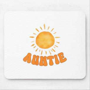 One Happy Auntie Of The Birthday First Trip Around Mouse Pad