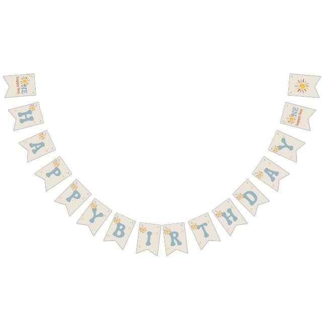 One Happy Boy Banner (All)