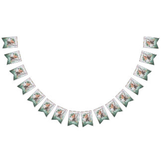 One Happy Camper Birthday Monthly Photo  Bunting