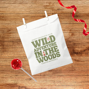 One Happy Camper Boys Birthday Favour Bags
