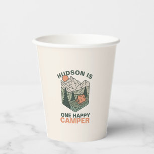 One Happy Camper First Birthday Paper Cups