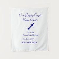One happy Couple let's adventure begins wedding co