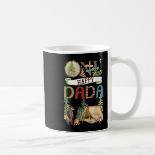One Happy Dada Camper First Birthday Camng Bear Coffee Mug