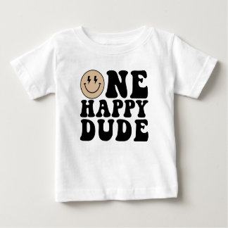 One Happy Dude Birthday Shirt