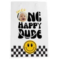 One Happy Dude Custom Photo First Birthday