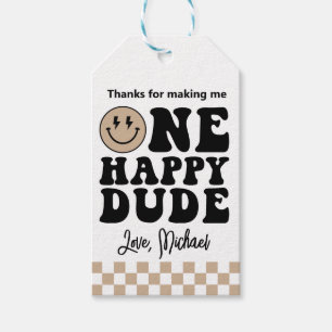 One Happy Dude Favour Tags