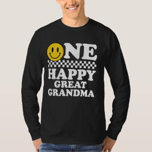 One Happy Dude Great Grandma 1st Birthday Family M T-Shirt