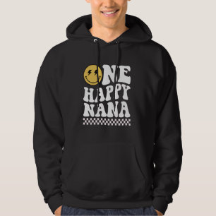 One Happy Dude Nana 1st Birthday Family Matching Hoodie