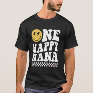 One Happy Dude Nana 1st Birthday Family Matching T-Shirt