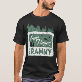 One Happy Grammy Camper 1St Birthday Camping T-Shirt
